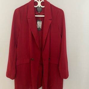 Never worn red Dynamite blazer - size small